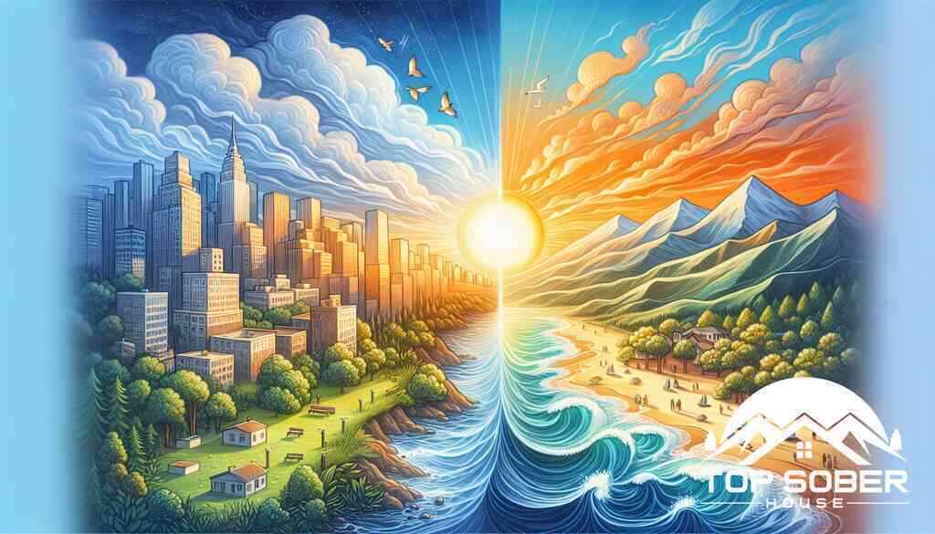 Comparing East vs West Sober Living Options