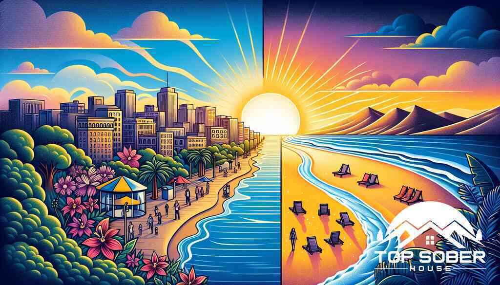 Comparing East vs West Sober Living Options