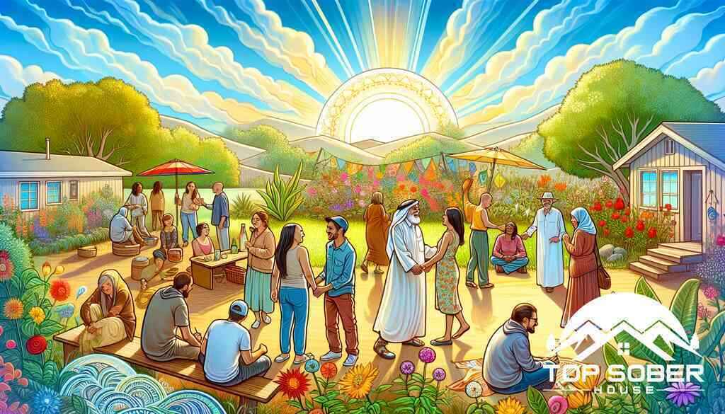 What Defines Effective Peer Support in Top Sober House?