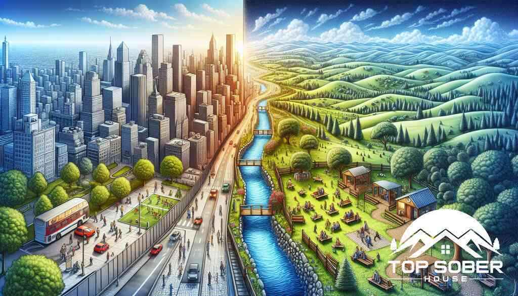 Explore Difference Between Urban and Rural Sober Living