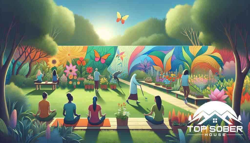 Exploring the Dynamics of Sober Community at Top House