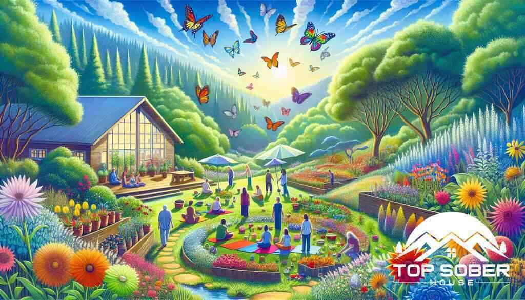 Exploring the Dynamics of Sober Community at Top House