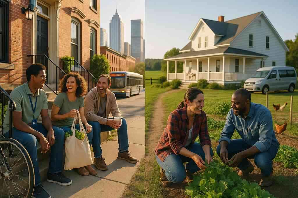 Compare Rural versus Urban Costs at Top Sober House Today